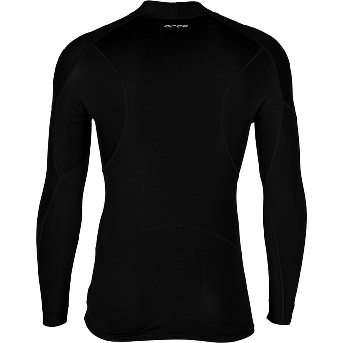 2024 Orca Da Uomo Neoprene Long Sleeve Base Layer T-Shirt FVAVTT01 - Black
